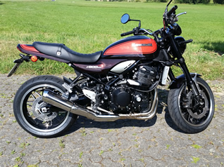 Fahrschulmotorrad Kawa 900